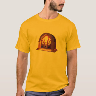 IPR Radio and Quote T-Shirt, golden T-Shirt