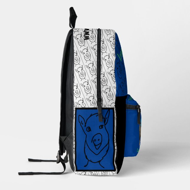 IPS Back to School! Printed Backpack (Left)