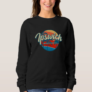 Ipswich Massachusetts Summer Ma Tropical Us Cities Sweatshirt