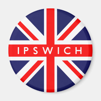 Ipswich UK Flag Magnet