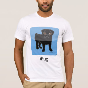 iPug - Black T-Shirt