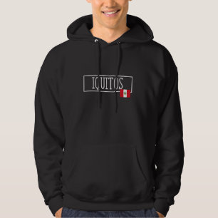 Iquitos City Peru Country Family Trip Travel Kids Hoodie