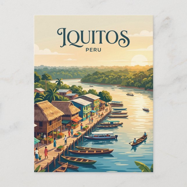 Iquitos, Peru Peru Postcard (Front)