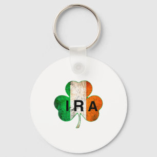 Ira Irish Lucky Shamrock St Patricks Day Ireland T Key Ring