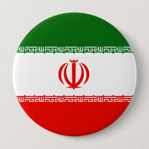 Iran 10 Cm Round Badge