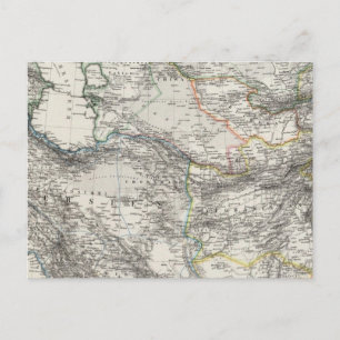 Iran Afghanistan Pakistan Postcard
