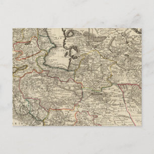 Iran, Afghanistan, Pakistan Postcard