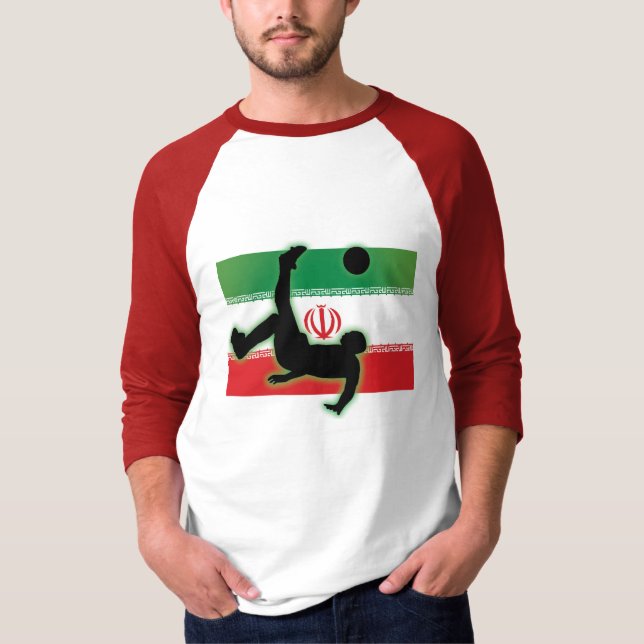 Iran Bicycle Kick T-Shirt (Front)