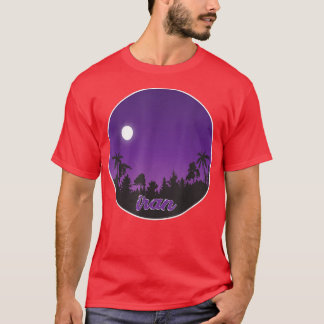 iran By night with Palms  T-Shirt