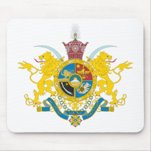 Iran Coat of Arms (Pahlavi Dynasty 1925-1979) Mouse Pad