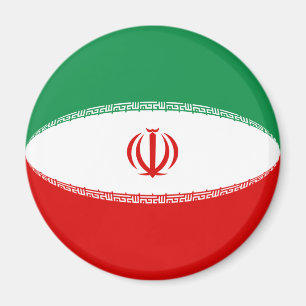 Iran Fisheye Flag Magnet