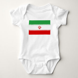 Iran Flag Baby Bodysuit