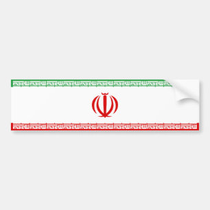 Iran Flag Bumper Sticker