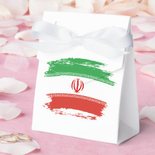 Iran flag favour box