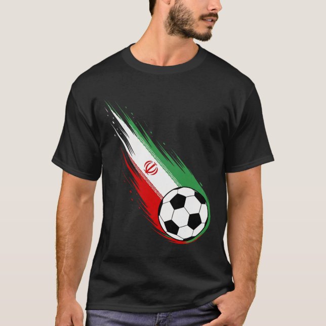 Iran Flag Graphic Iran Pride Heritage  T-Shirt (Front)