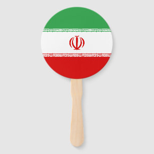 Iran Flag Hand Fan
