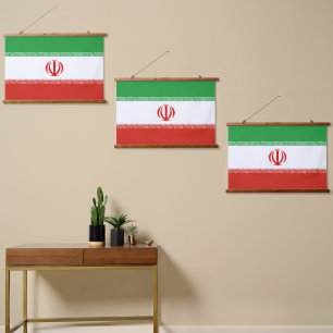 Iran flag hanging tapestry