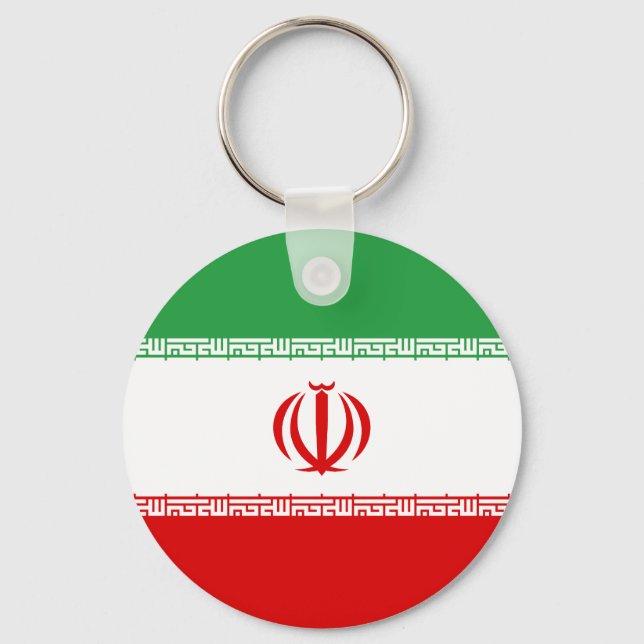 Iran Flag Key Ring (Front)