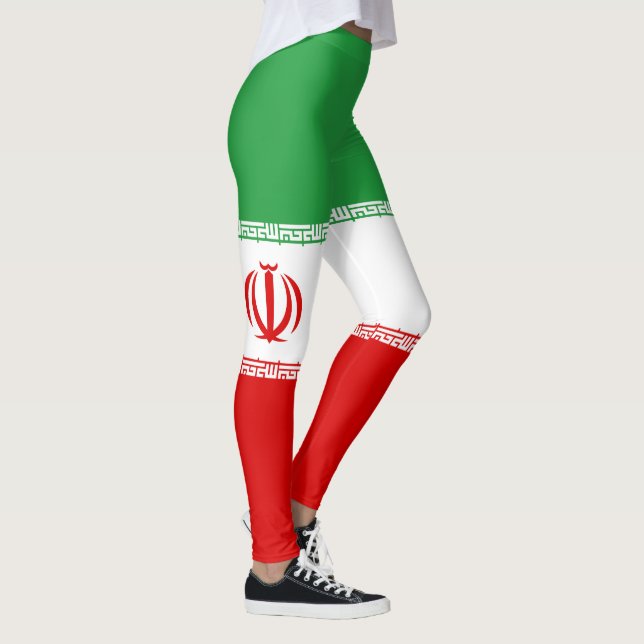 Iran Flag Leggings (Right)