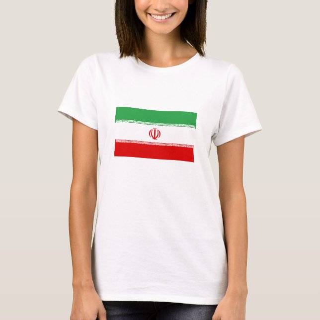 Iran Flag T-Shirt (Front)