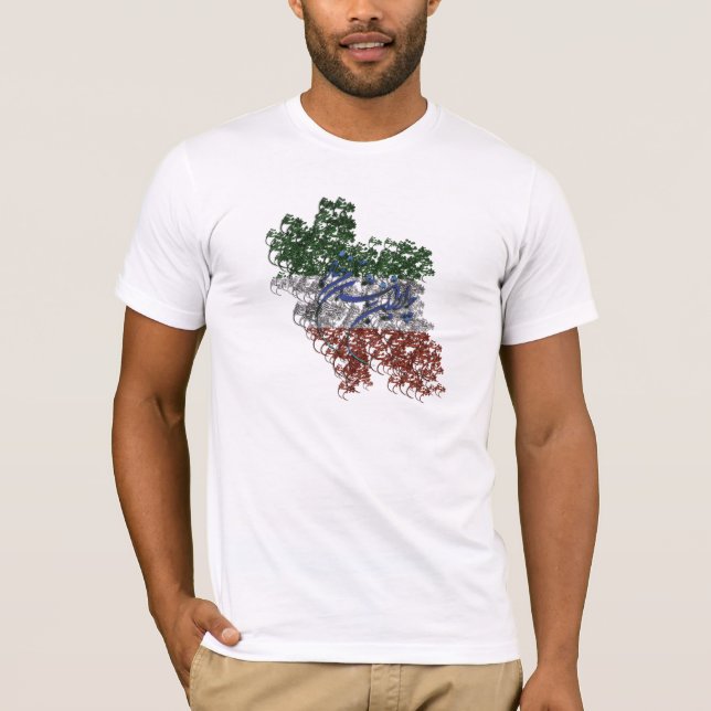 IRAN FLAG T-Shirt (Front)