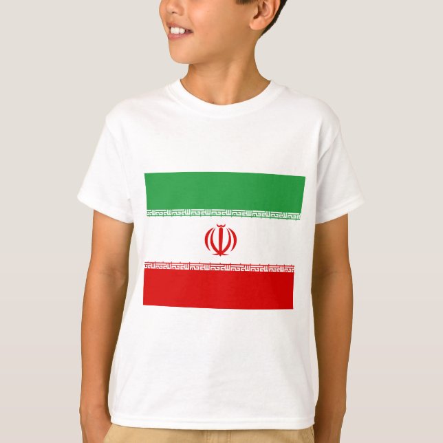 Iran Flag T-Shirt (Front)