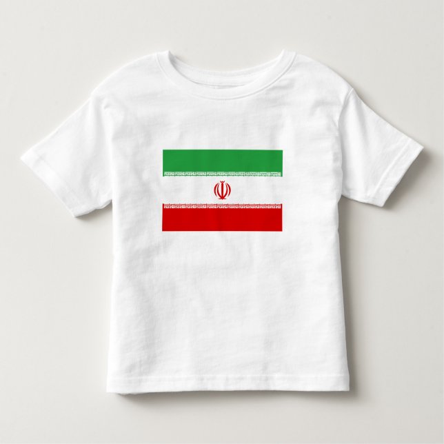 Iran Flag Toddler T-Shirt (Front)