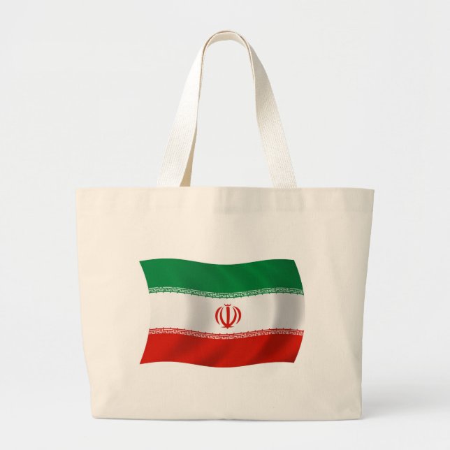 Iran Flag Tote Bag (Front)