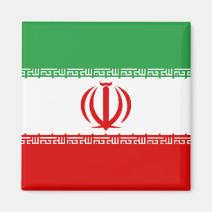 Iran High quality Flag Magnet