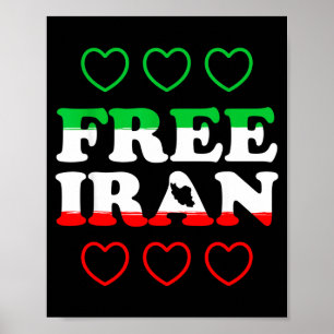 Iran _ iran heart persian quote _ freedom for iran poster