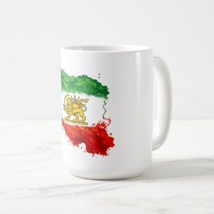 Iran Lion & Sun Mug Persian Shir o Khorshid Coff