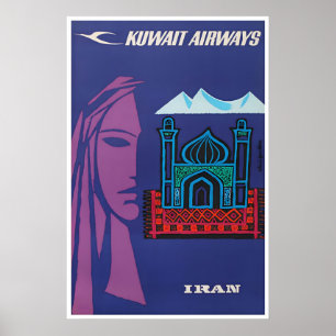 Iran Poster Art Travel Print Home (XR3300)