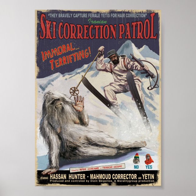 Iran ski poster (Front)