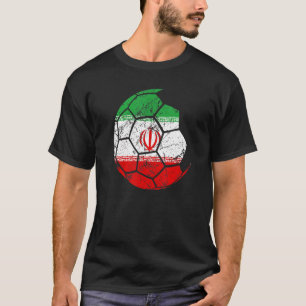 Iran Soccer National Team Support The Team Flag Fo T-Shirt