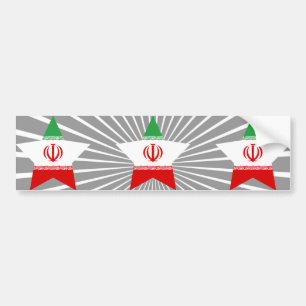 Iran Star Bumper Sticker