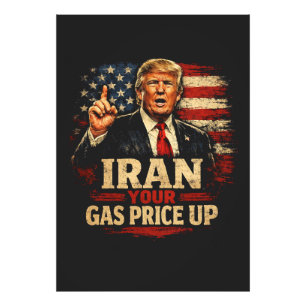 Iran Your Gas Price Up Photo Print