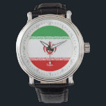 Iranian Flag & Iran fashion, Arabic No's /design Watch<br><div class="desc">WATCH: Iran & Iranian Flag fashion design - love my country,  travel,  holiday,  country patriots / sports fans</div>