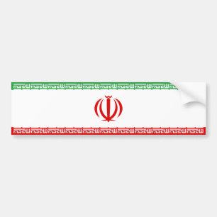 Iranian Flag (Iran) (Persian) Bumper Sticker