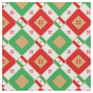 Iranian Flag & Iran Trendy Fabric fashion