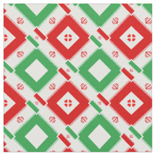 Iranian Flag & Iran Trendy Fabric fashion