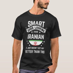 Iranian Flag Native Pride Iran Iranian Roots T-Shirt