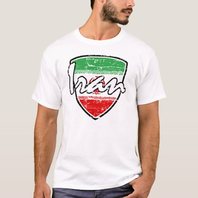 Iranian shield design T-Shirt (Front)