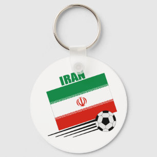 Iranian Soccer Team Key Ring
