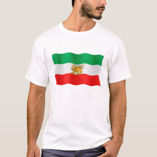 Iranian sun and lion flag T-Shirt