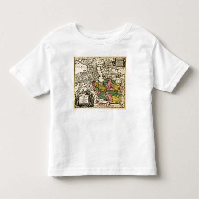 IranPanoramic MapIran Toddler T-Shirt (Front)