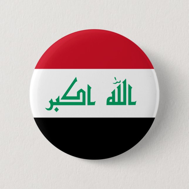 iraq 6 cm round badge (Front)