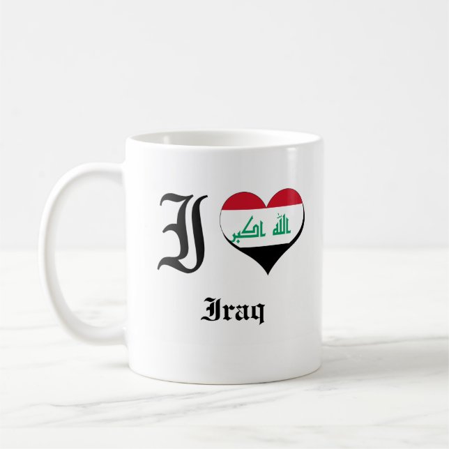 Iraq Coffee Mug (Left)