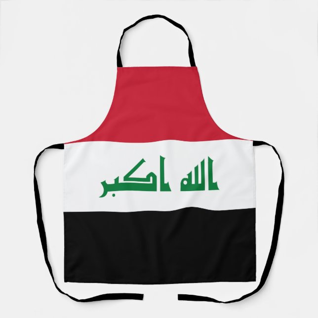 Iraq flag apron (Front)