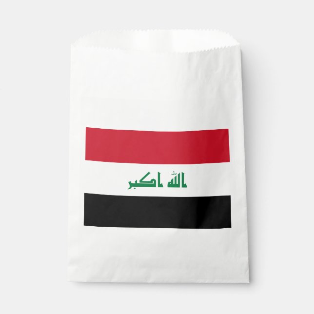 Iraq Flag Favour Bags (Front)