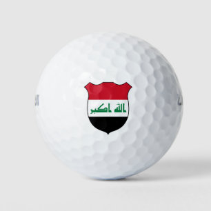 Iraq Flag Grand Patriotic Golf Balls
